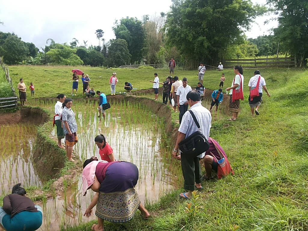 Ecological Agriculture people in the field